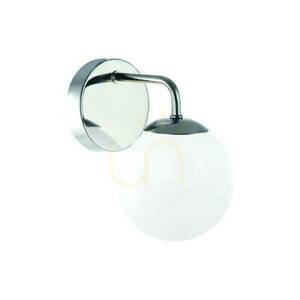 Wandleuchte Bao Weiß Chrom IP44 G9 Metall Glas Open Design Highlights small 0