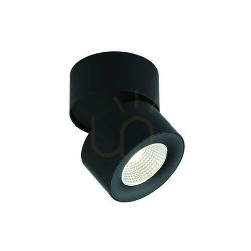Prüfen Deckenleuchte LED Schwarz 3000K 7W 80 mm Mone Open Design Highlights