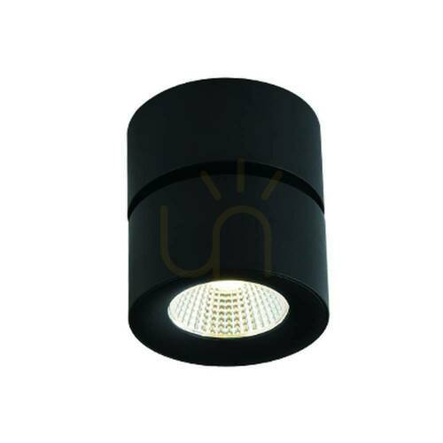Prüfen Deckenleuchte LED Schwarz 3000K 7W 80 mm Mone Open Design Highlights