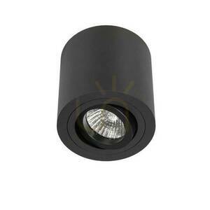Deckenleuchte Rullo Nero Open Design Highlights GU10 Schwarz Matt 90 mm Aluminium small 0