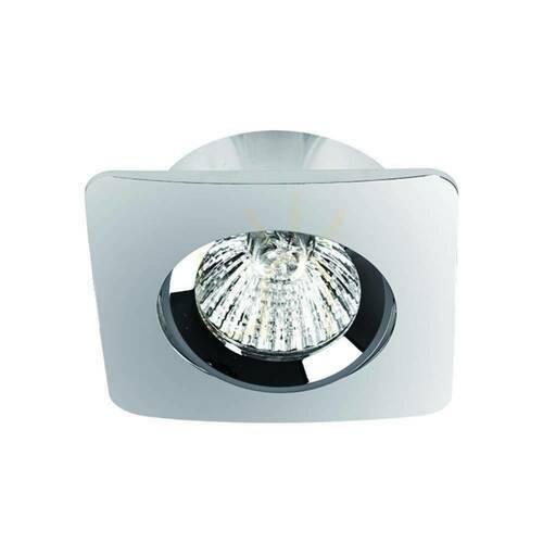 Prüfen Einbauleuchte Bello Chrom GU10 85 mm Aluminium Open Design Highlights
