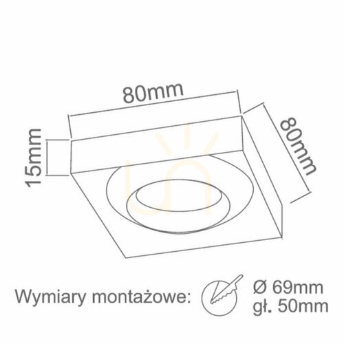 Prüfen Einbauleuchte Dardo Mobile Chrom GU10 80 mm Aluminium Open Design Highlights