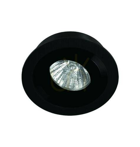 Prüfen Einbauleuchte Pio Nero Open Design Highlights schwarz matt GU10 92 mm Aluminium