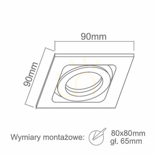 Prüfen Einbauleuchte GU10 8W 90 mm gebürstetes Aluminium Open Design Highlights Robo I