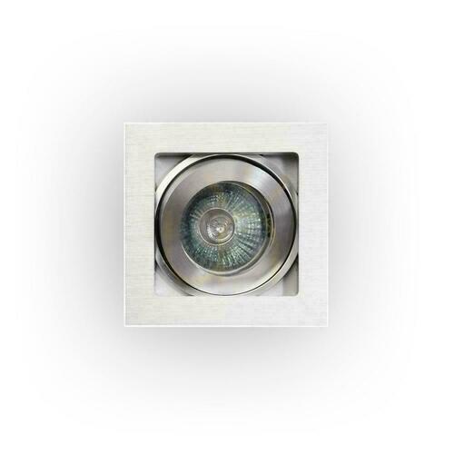 Prüfen Einbauleuchte GU10 8W 90 mm gebürstetes Aluminium Open Design Highlights Robo I
