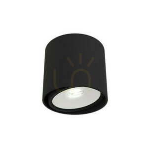 Deckenleuchte Open Design Highlights Neo 130 mm Weiß Mattschwarz GU10 Aluminium Metall small 3