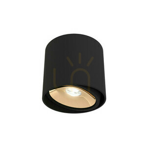 Deckenleuchte Neo Mobile Ufo Gold GU10 Schwarz 130 mm Open Design Highlights small 3