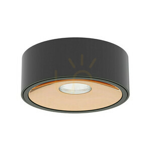 Deckenleuchte Open Design Highlights Neo LED Schwarz Gold 10W 3000K Aluminium IP20 small 0