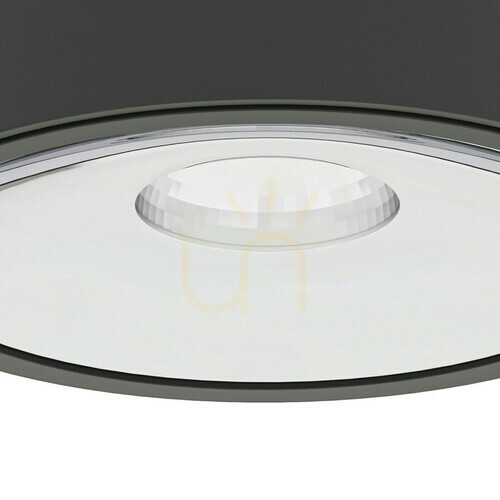 Prüfen Deckenleuchte LED 10W 3000K Chrom Mattschwarz Neo Open Design Highlights