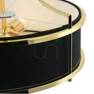 Pendelleuchte Stanza 3-flammig Weiß Schwarz Gold E27 Open Design Highlights small 7