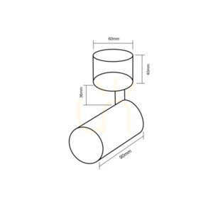 Deckenleuchte Tuka Bianco Weiß GU10 Aluminium von Open Design Highlights small 5