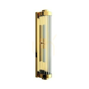 Deckenleuchte Fumi Open Design Highlights Gold Transparent G9 IP44 2-flammig small 2