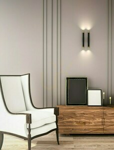 Wandleuchte Q Bianco Gold 2-flammig G9 Aluminium Metall IP20 Open Design Highlights small 1