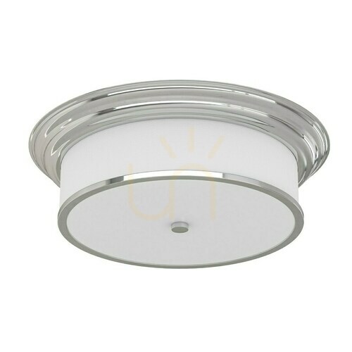 Prüfen Plafond Famburo 4-flammig Weiß Creme Chrom E14 Open Design Highlights