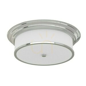 Plafond Famburo 4-flammig Weiß Creme Chrom E14 Open Design Highlights small 0