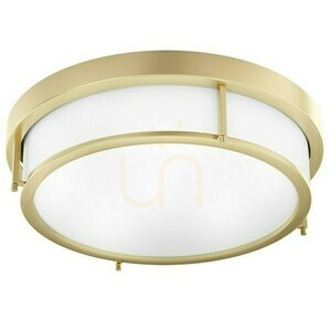 Plafond Romi 3-flammig 40 cm Weiß-Creme Satin-Gold E14 Open Design Highlights small 2