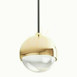 Pendelleuchte Bolicina Gold Transparent LED 3000K Open Design Highlights small 2