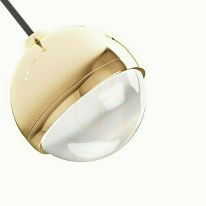 Pendelleuchte Bolicina Gold Transparent LED 3000K Open Design Highlights small 3