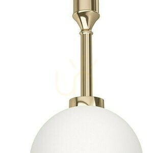 Pendelleuchte Open Design Highlights Ero 1-flammig Weiß Opal Gold G9 120 mm small 2