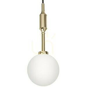 Pendelleuchte Open Design Highlights Ero 1-flammig Weiß Opal Gold G9 120 mm small 3