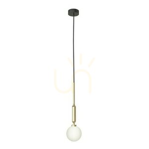 Pendelleuchte Ero I Gold C Open Design Highlights Weißer Opal Gold G9 120 mm small 0