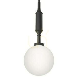 Pendelleuchte Ero I Nero A Opalweiß Mattschwarz G9 Metall Glas Open Design Highlights small 4