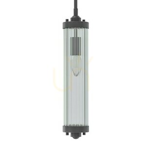 Pendelleuchte Fiatto Nero Open Design Highlights Mattschwarz Metall Glas E14 small 3