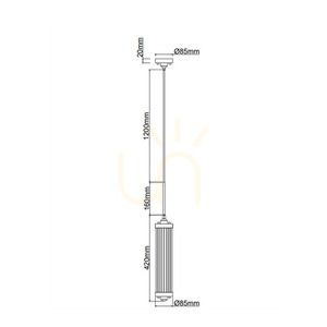 Pendelleuchte Fiatto Nero Open Design Highlights Mattschwarz Metall Glas E14 small 4
