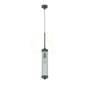 Pendelleuchte Fiatto Nero Open Design Highlights Mattschwarz Metall Glas E14 small 0