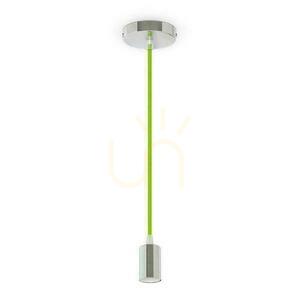 V-TAC Pendelleuchte Chrom Metall Grüner Draht VT-7338-GN 5 Jahre Garantie small 0