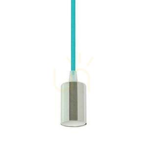 V-TAC Pendelleuchte Chrom Metall Hellblau Draht VT-7338-LB 5 Jahre Garantie small 2