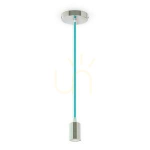 V-TAC Pendelleuchte Chrom Metall Hellblau Draht VT-7338-LB 5 Jahre Garantie small 3
