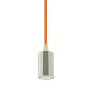 V-TAC Pendelleuchte Chrom Metall Orange Draht VT-7338-O 5 Jahre Garantie small 1