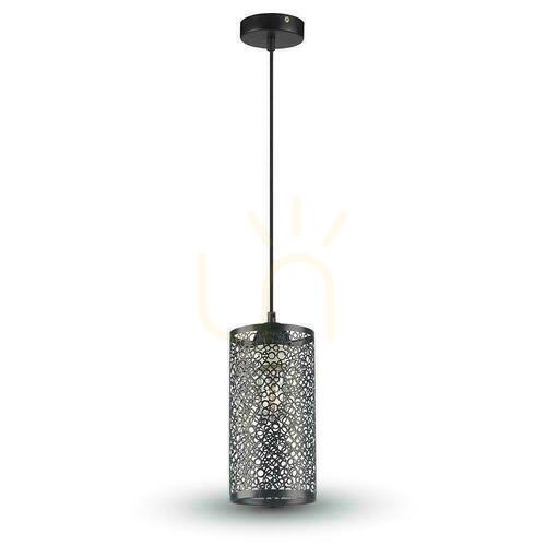 Prüfen V-TAC Tuba Mesh Pendelleuchte Schwarz Matt VT-7131-MB 5 Jahre Garantie