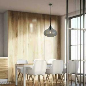 V-TAC Moderne Pendelleuchte Schwarzes Glas fi280mm VT-7281-BG 5 Jahre Garantie small 3