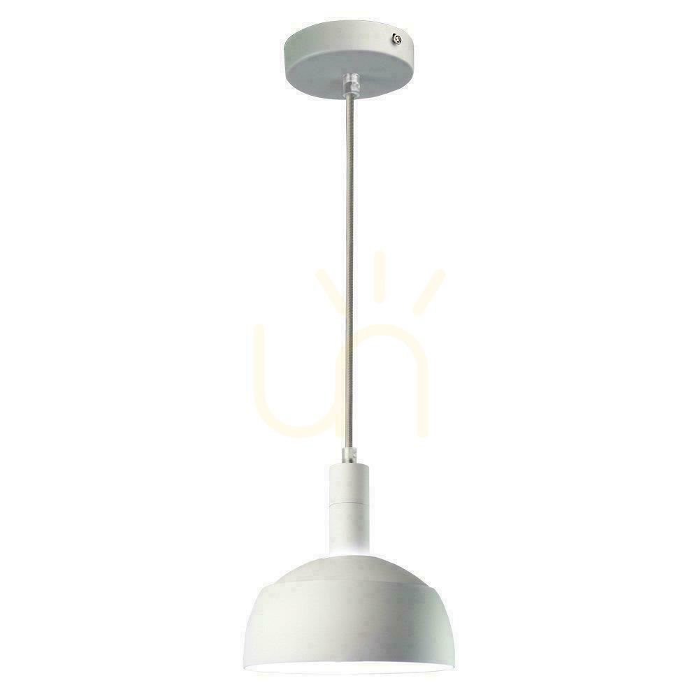 V-TAC E14 Aluminum Pendant Luminaire White Shade VT-7100-WH 5 Year Warranty