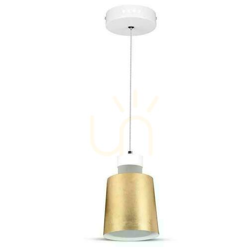 Prüfen LED-Pendelleuchte V-TAC 7W (Acryl) Gold 120x190mm VT-7333-G 4000K 400lm 3 Jahre Garantie