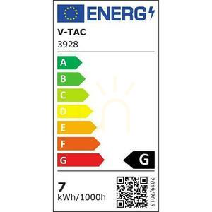LED-Pendelleuchte V-TAC 7W (Acryl) Gold 120x190mm VT-7333-G 4000K 400lm 3 Jahre Garantie small 4