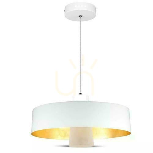 Prüfen LED-Pendelleuchte V-TAC 7W (Acryl) Weiß 340x190mm VT-7666-WH 4000K 400lm 3 Jahre Garantie