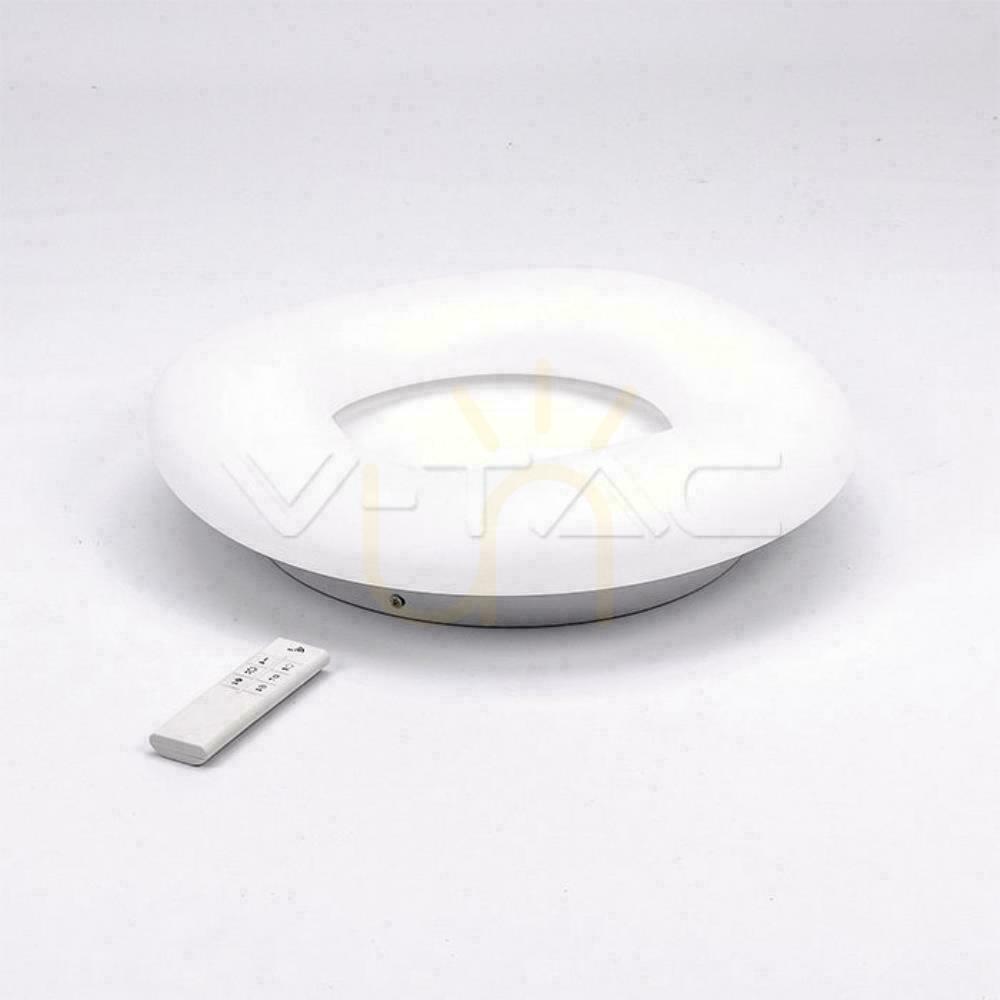 Vorschau LED V-TAC 32W Oval Deckenleuchte Farbwechsel f.460 Dimmbar Weiß VT-7462 2700K-6400K 3100lm 3 Jahre Garantie LED V-TAC 32W Oval Deckenleuchte Farbwechsel f.460 Dimmbar Weiß VT-7462 2700K-6400K 3100lm 3 Jahre Garantie