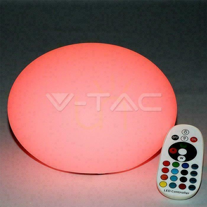 Vorschau V-TAC LED Gartenleuchte Oval Stein 20cm Ladepilot IP67 VT-7801 RGBW 18lm V-TAC LED Gartenleuchte Oval Stein 20cm Ladepilot IP67 VT-7801 RGBW 18lm
