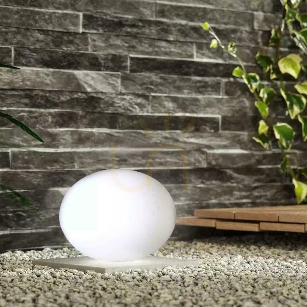 Prüfen V-TAC LED Gartenleuchte Oval Stein 20cm Ladepilot IP67 VT-7801 RGBW 18lm V-TAC LED Gartenleuchte Oval Stein 20cm Ladepilot IP67 VT-7801 RGBW 18lm