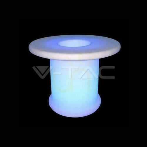 Prüfen V-TAC LED-Gartentisch 72cm Ladegerät Fernbedienung V-TAC VT-7812 RGBW 108lm.