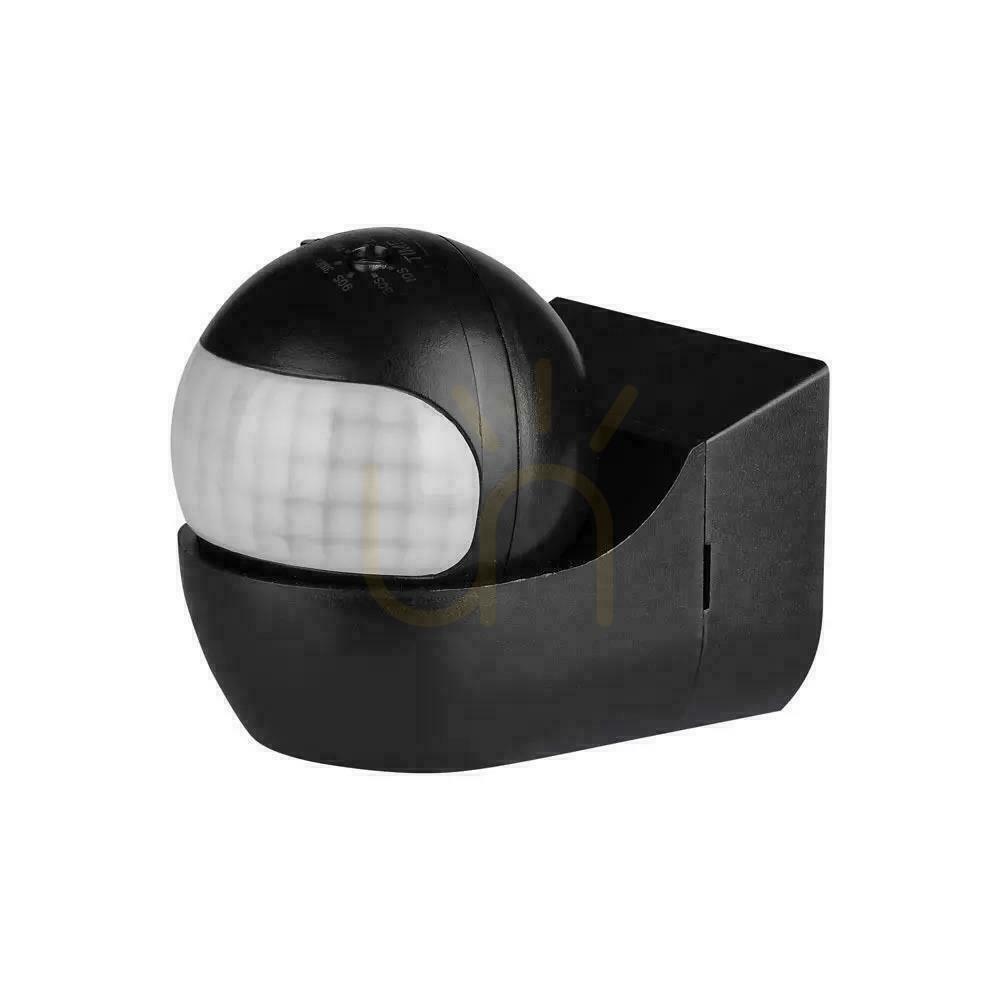 Vorschau Black V-TAC VT-8028 PIR wall motion sensor 180° IP44 Black V-TAC VT-8028 PIR wall motion sensor 180° IP44