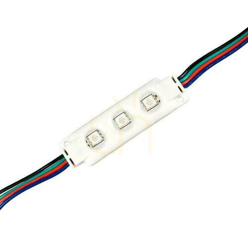 Prüfen LED-Modul V-TAC 0,72W 3LED 120st SMD5050 IP66 VT-50506 RGB 22lm