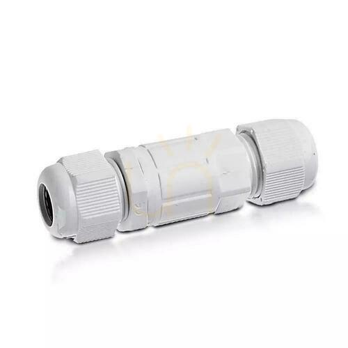 Prüfen Hermetischer Koppler 2x3Pin Weiß Kabeldurchmesser 4-6.5mm IP68 V-TAC VT-792