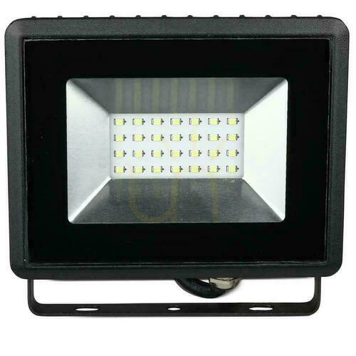 Prüfen V-TAC 20W SMD E-Series LED Projektor Schwarz VT-4021 Farbe Grün