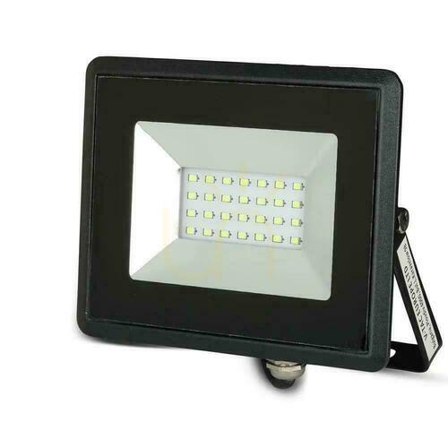 Prüfen V-TAC 20W SMD E-Series LED Projektor Schwarz VT-4021 Farbe Grün
