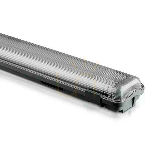 Prüfen V-TAC PC/PC 2x150cm LED Hermetische Leuchte (2 x 22W) (LED-Röhren enthalten) VT-15022 6400K 4000lm
