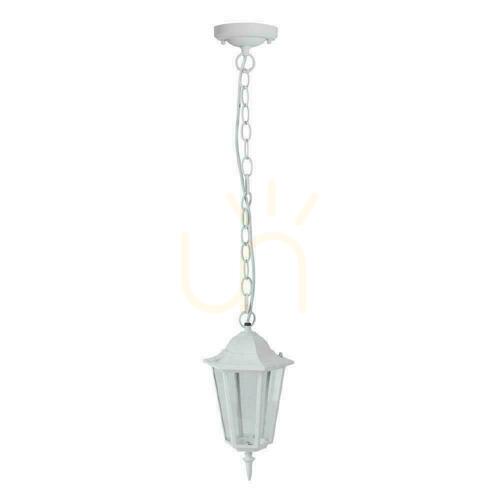 Prüfen V-TAC Kette hängende Garten Leuchte Lampe weiß matt VT-752